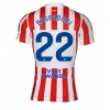 Camiseta Atletico Madrid Giacomo Raspadori #22 Primera Equipación Replica 2025-26 mangas cortas Camiseta Atletico Madrid Giacomo Raspadori #22 Primera Equipación Replica 2025-26 mangas cortas